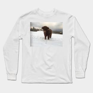 Scottish Highland Cattle Calf 1853 Long Sleeve T-Shirt